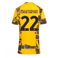 Camisa de time de futebol Inter Milan Henrikh Mkhitaryan #22 Replicas 3º Equipamento Feminina 2024-25 Manga Curta